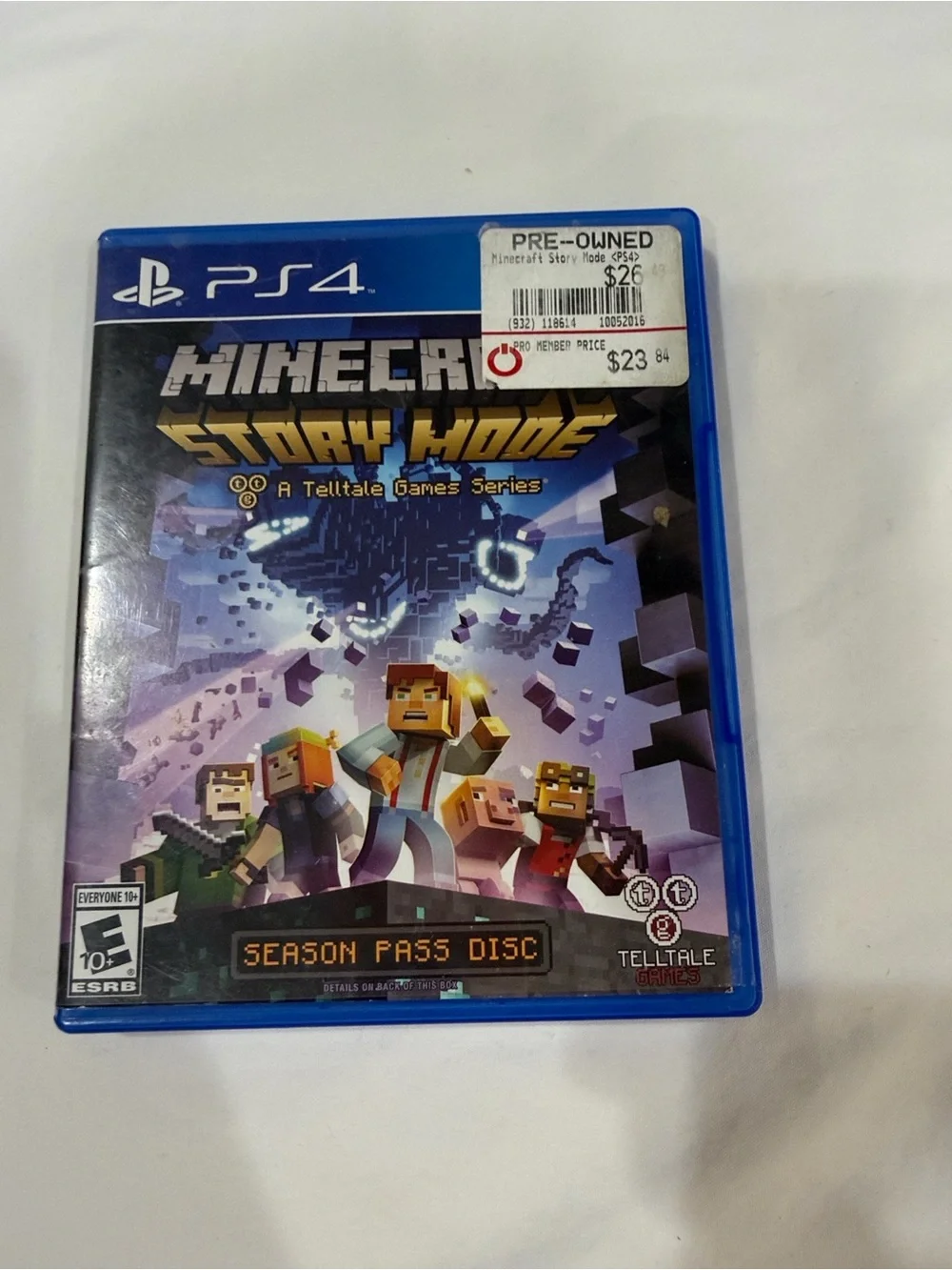 Sony PS4 Minecraft: Story Mode - Season Pass Disc (blue)